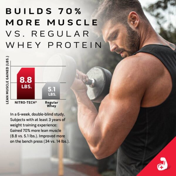 MuscleTech™ Nitro-Tech™ Ripped Whey Protein Powder - Image 3